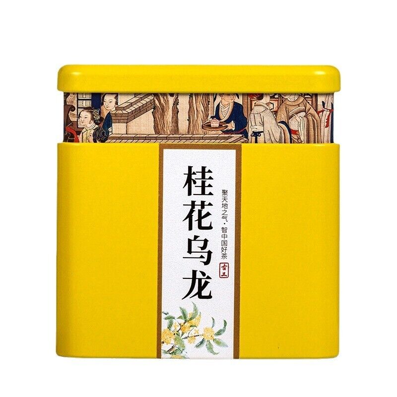 Jutianhe Fujian Osmanthus Oolong Tea Aromatic Oolong Tea Iron Canned 100g