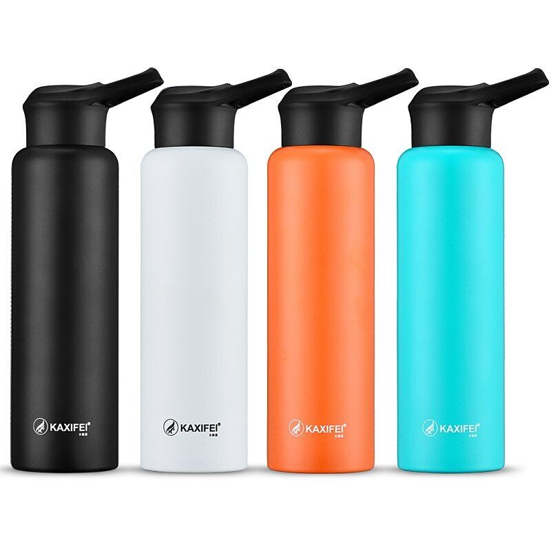Vacuum Insulated Sport Water Bottle Stainless Steel Flask Jar Leak-proof Canteen