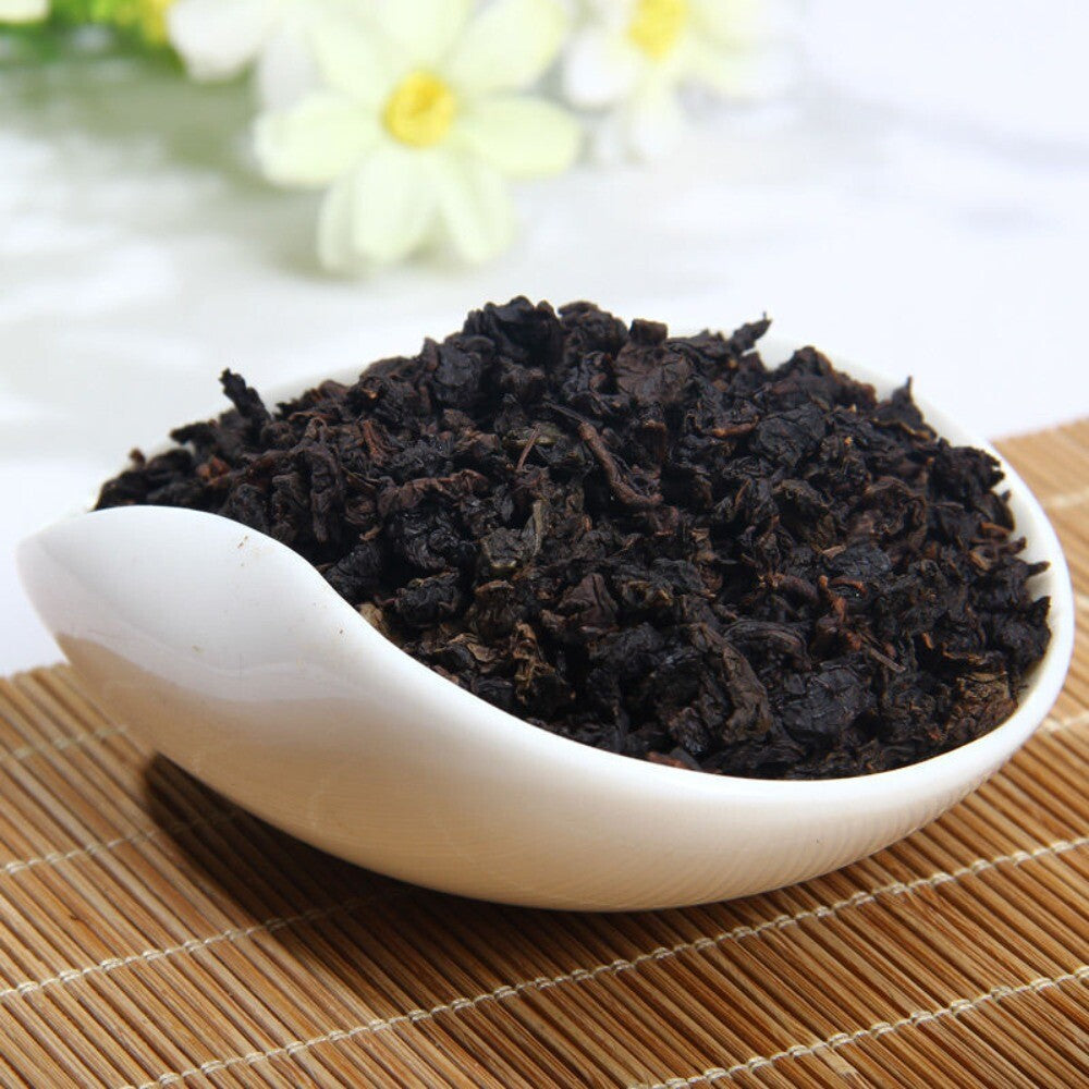 Japanese Grade A Black Oolong Tea Charcoal Roasted Rich Fat Burning Secondary image