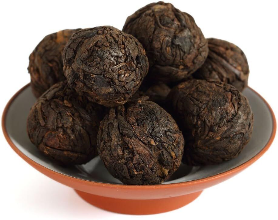Puerh Tea Cake 100g Year Ripe Shu Supreme Yunnan Handmade Puerh Tea Secondary image