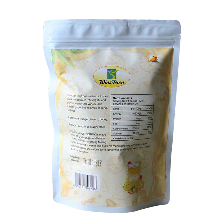 Lemon Ginger Herbal Tea 10g*15Bags Supports Healthy Digestion Lemon Ginger Tea Secondary image