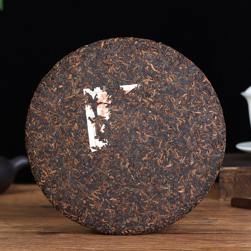HelloYoung 357g Ripe Puerh Tea Cake Yunnan Tea Cake
