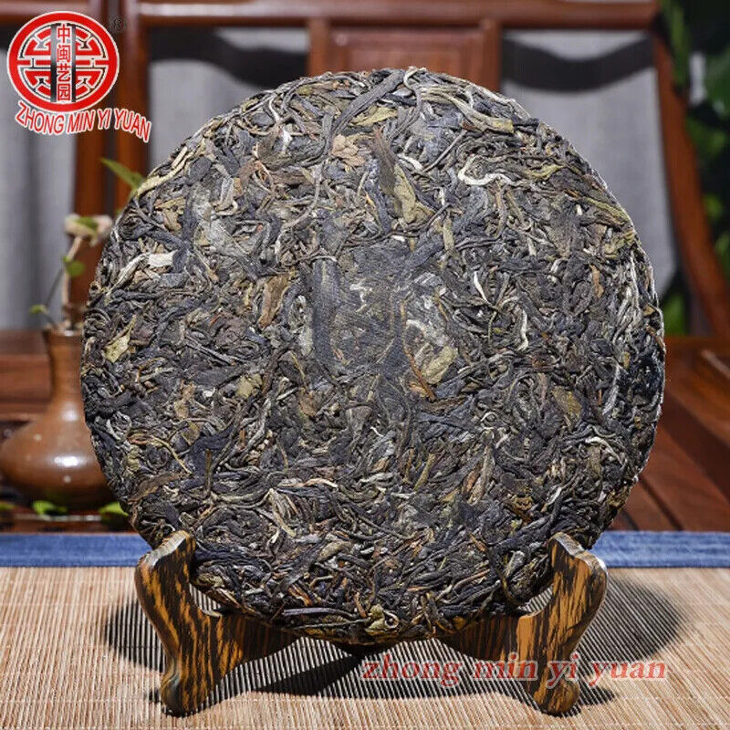 HelloYoung New Pu'er Tea Cake BanZhangWang Pu'er Tea Yunnan Raw Tea Green Health 357g