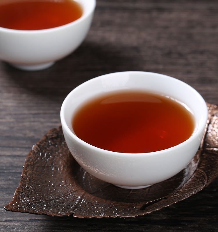 HelloYoung Yunnan Pu'er Golden Leaf Menghai Ripe Tea 500g Ripe Tea Golden Leaf