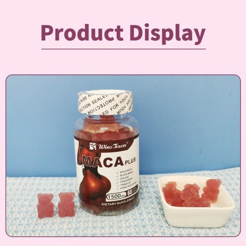 100% Natural Maca Root  Butt Firming BBL-Gummies for Butt Hips Enlargement Plus