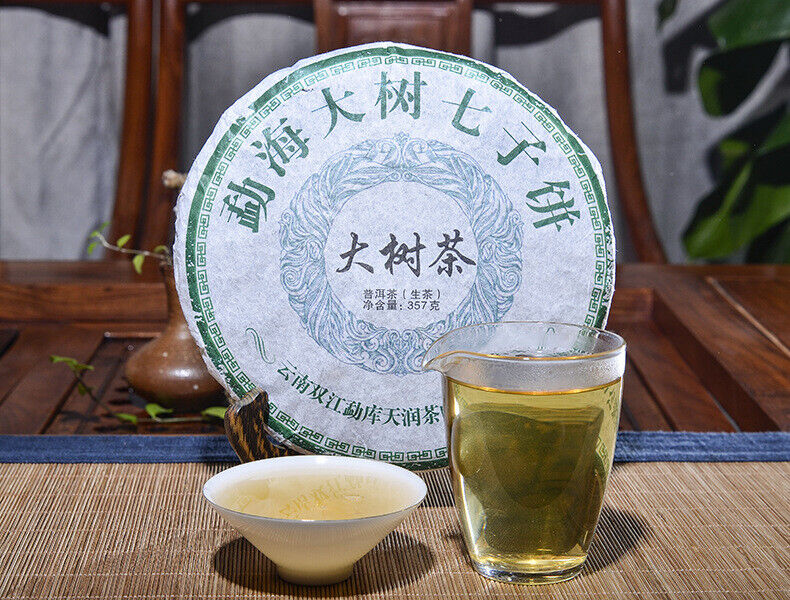 Da Shu Tea 357g/12.59oz Premium  Puerh Tea Puerh Tea Cake Healthy Drink