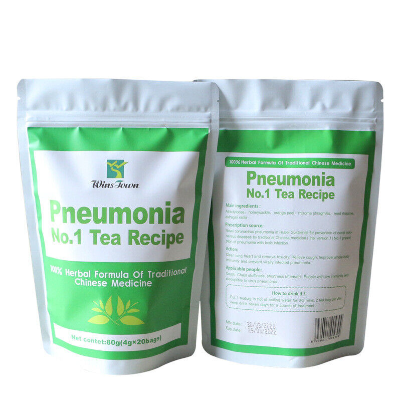 Lung Detox Tea Tea Bags Pneumonia Tea Bag 80g Main image