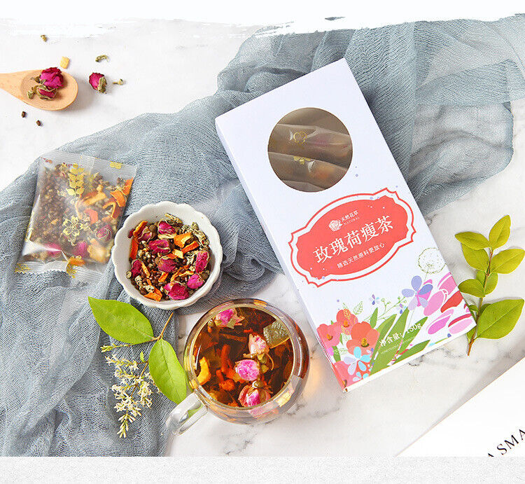 HelloYoung 150g Rose Lotus Leaf Tea Tea Flower Grass Tea Box Winter Melon Lotus Leaf Tea
