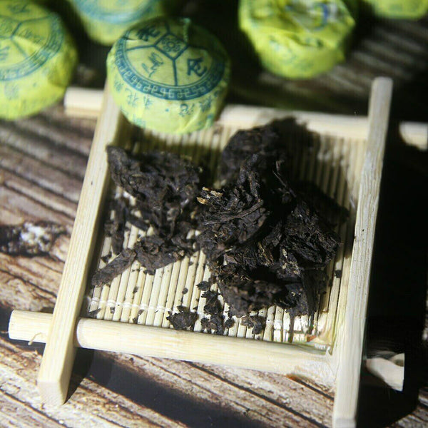 Yunnan Tuocha Tea Chrysanthemum Aroma Ripe Mini Pu Erh Tuo Cha Tea Laocang 2015