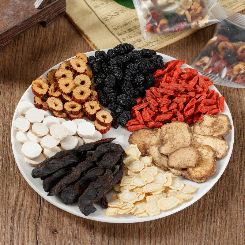 Man's Tea Ginseng Five Treasures Tea Herbal Health Tea Combination Tea Secondary image