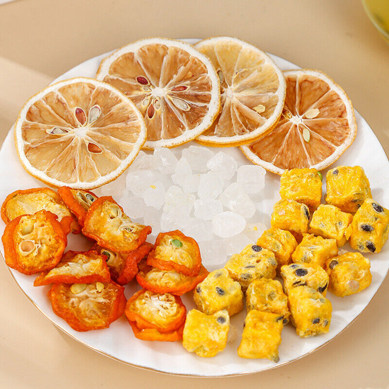 Lemon Pear Fruit Blend Dried Herbal Cold Brew 90g Box Kumquat Passion Fruit Tea