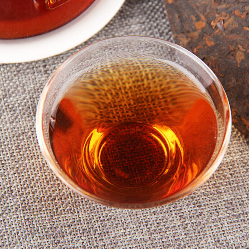 357g Pu-Erh Ripe Tea Ancient Tree Pu'er Black Tea Handamde Craft Healthy Drink