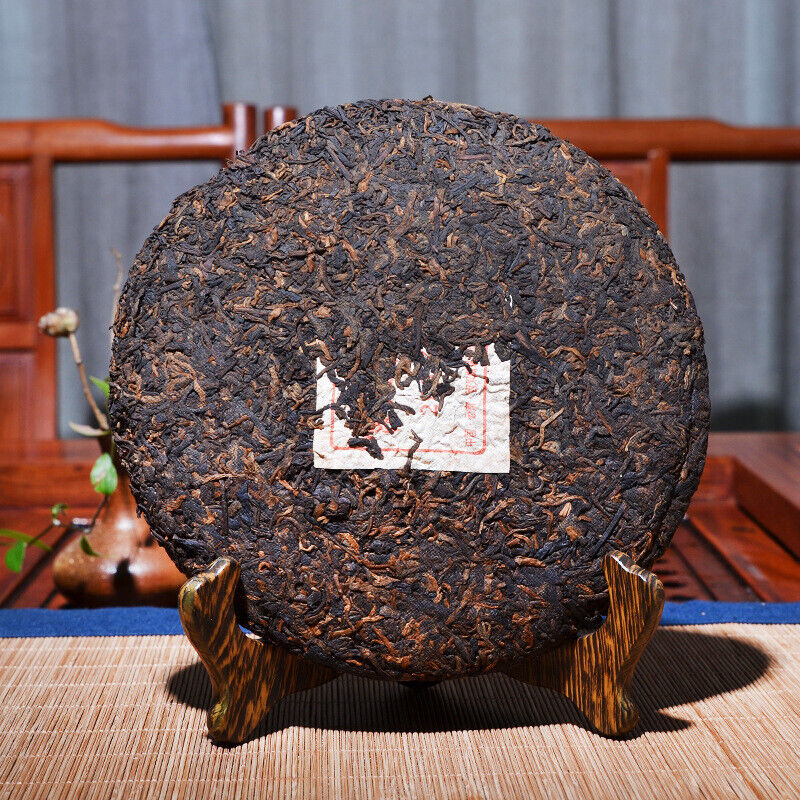 HelloYoung Yunnan Pu'er 357g Menghai Pu'er Ripe Tea Cake Yunnan Tea Secondary image