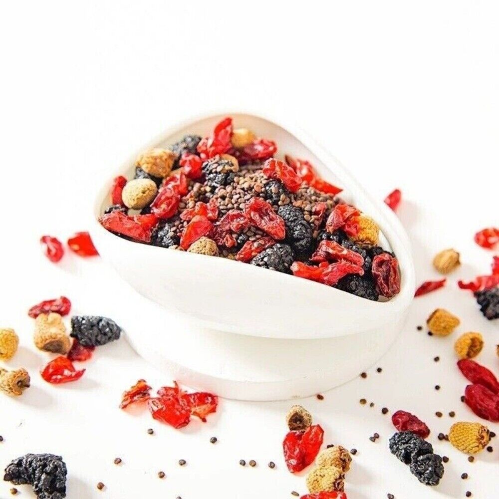 Shaanxi Four-Treasure Tea Sandalwood Cornel Raspberry Mulberry  Men's Wellness