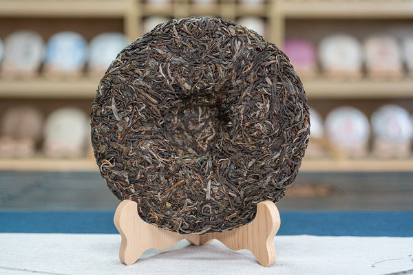 HelloYoung 357g Mojiang Phoenix Nest Cake Yunnan Ancient Pu-erh Raw Tea Seven Seed Cake Tea