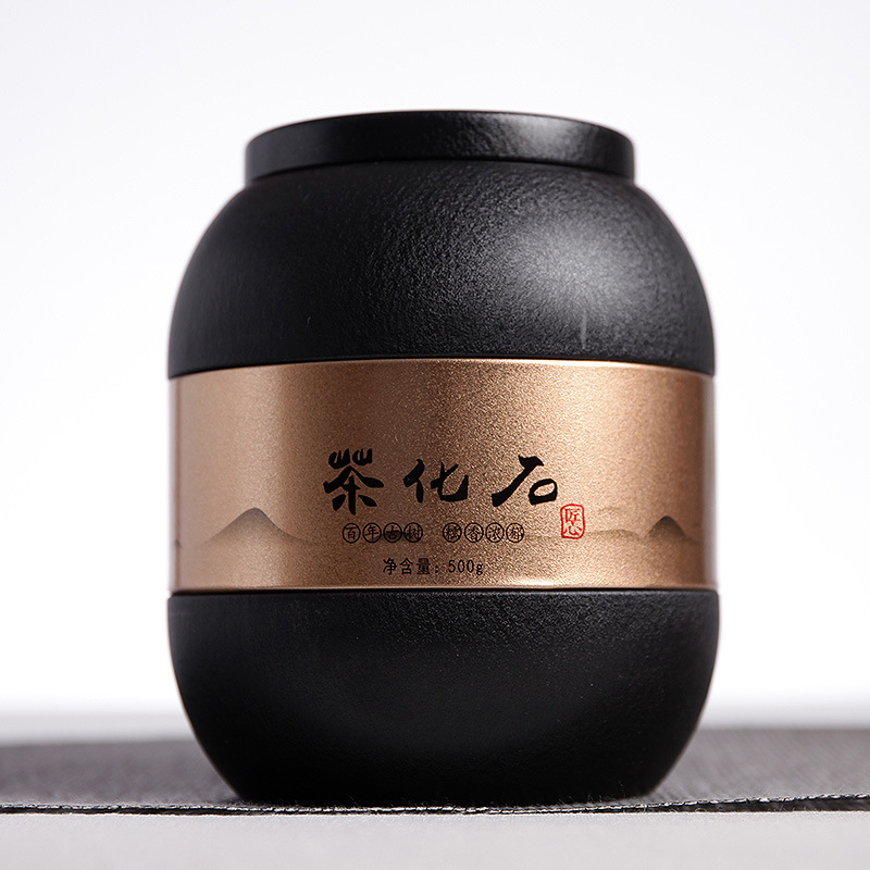 HelloYoung 500g/Tin Yunnan Pu'er Tea Menghai Ripe Tea Jujube Tea Fossil Crushed Silver