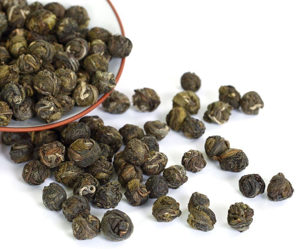 30pcs 8g Jasmine Pearls Tea Jasmine Tea Loose Leaf Jasmine Green Tea Secondary image