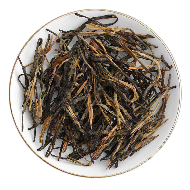 HelloYoung 500g Yunnan Dian Hong JD58 raw material Pine needles One bud one leaf (No.1)