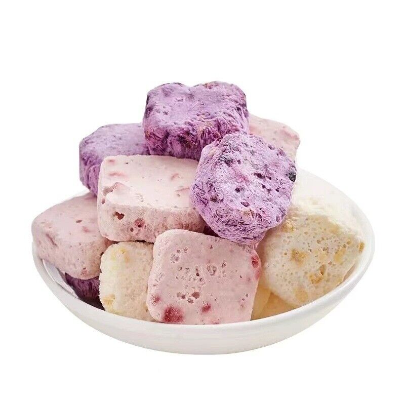 Strawberry Peach Blueberry Mango Fruit Snacks Freeze-Dried Yogurt Bites