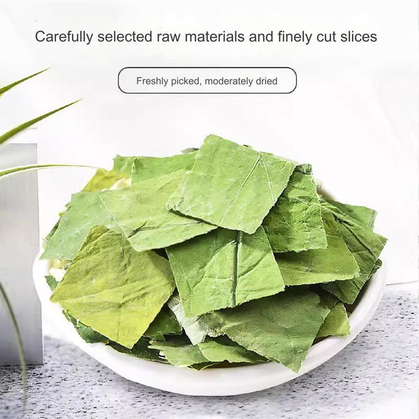 Treasureof Weishan Lake in China Wild Dried Lotus Leaf Refreshing and Health Tea