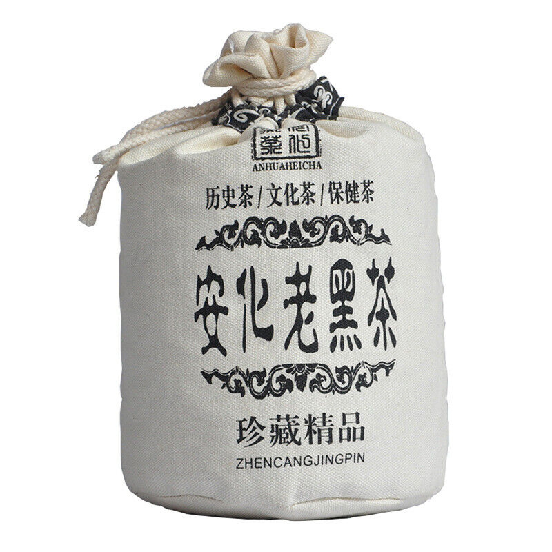 HelloYoung 500g Aged Golden Coin Tea Hunan Anhua Black Tea Golden Flower Black Tea Granules Main image
