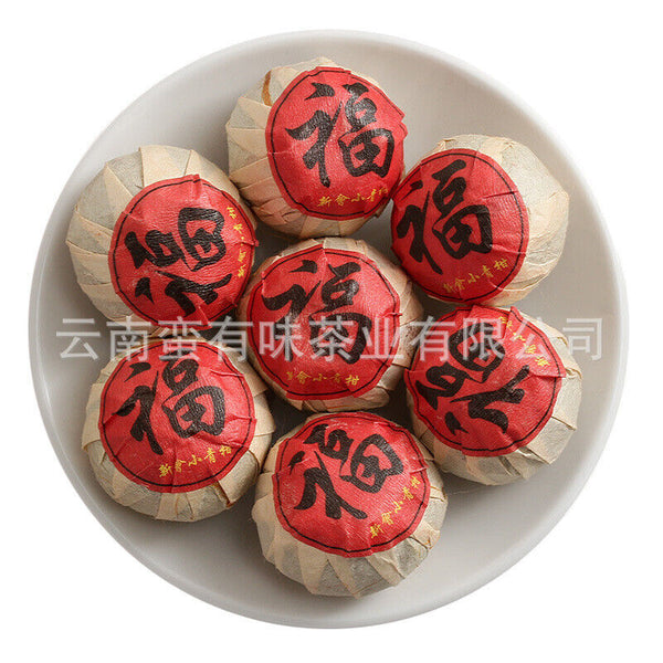 HelloYoung 500g Xinhui Xiaoqingkang Pu'er tea ( Fu Zi ) Xiaoqingkang ripe tea tea leaves