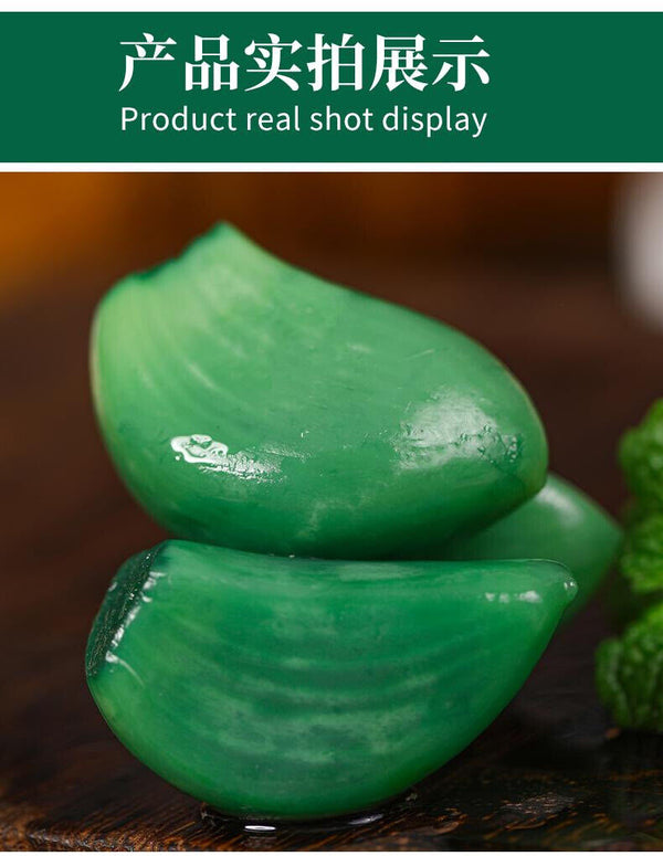 Authentic Laba Garlic Pickled Green Garlic - Sweet & Sour Vinegar Pickled Garlic
