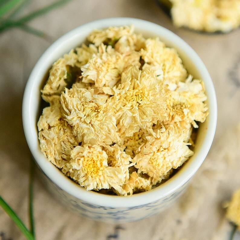 Organic Dried Chrysanthemum Buds Tea Relieve Stress High Quality