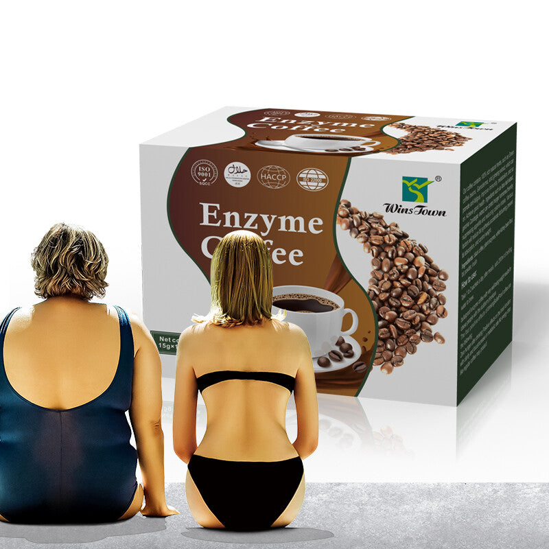 Weight Loss Natural Herbal Diet Bulletproof Coffee 15g*12 Slimming Enzyme Coffee