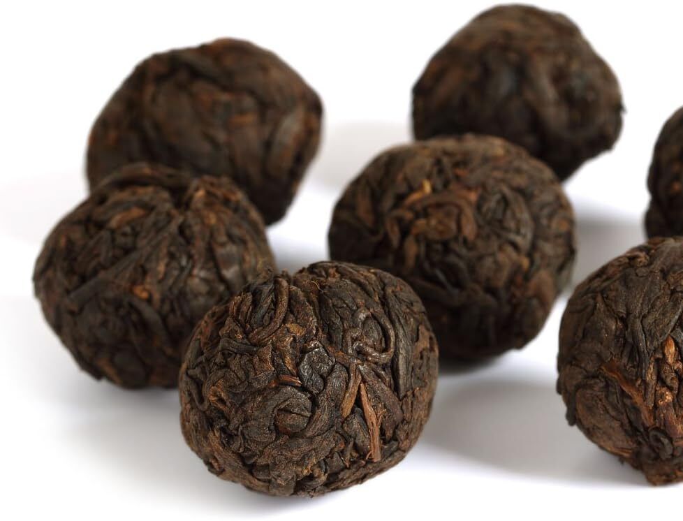 Puerh Tea Cake 100g Year Ripe Shu Supreme Yunnan Handmade Puerh Tea