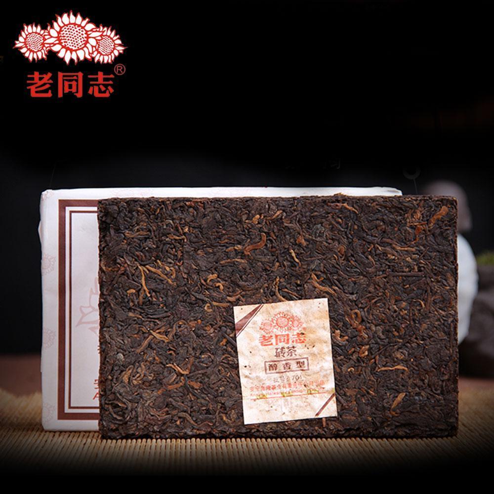 2007 Mellow Type Batch 701 Ripe Puer Brick,Haiwan Tea Aged Puer Tea 250g