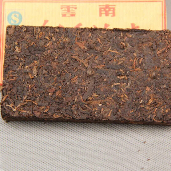 250/brick Natural Puer Tea Brick Fermented Yunnan Menghai 7581 Cooked Tea Brick Main image