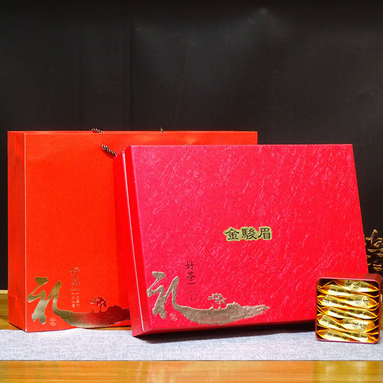 Jinjunmei gift box tea Wuyishan black tea Jinjunmei new tea