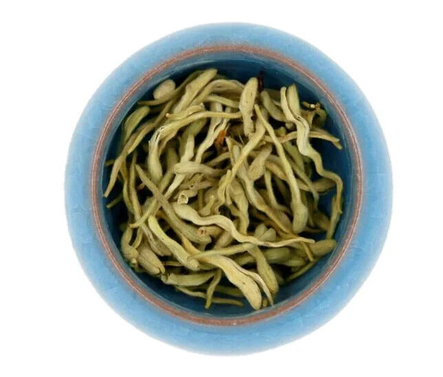 Raw Dried HONEYSUCKLE TEA FLOWERS for Blooming Tea 250g Main image