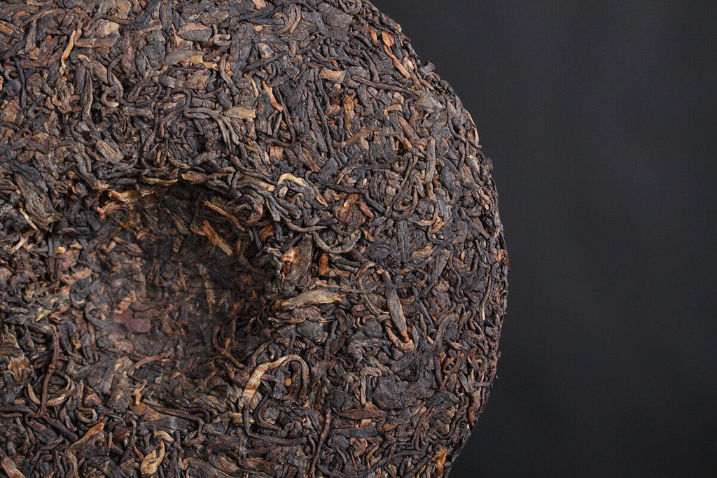HelloYoung 357g Pu'er Tea Da Shu Cheng Yun Icelandic Ripe Tea Seven Seed Cake