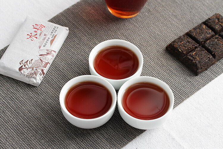 HelloYoung 50g Yunnan Puerh Tea Icelandic Alcohol Puerh Ripe Tea Brick Spring Tea