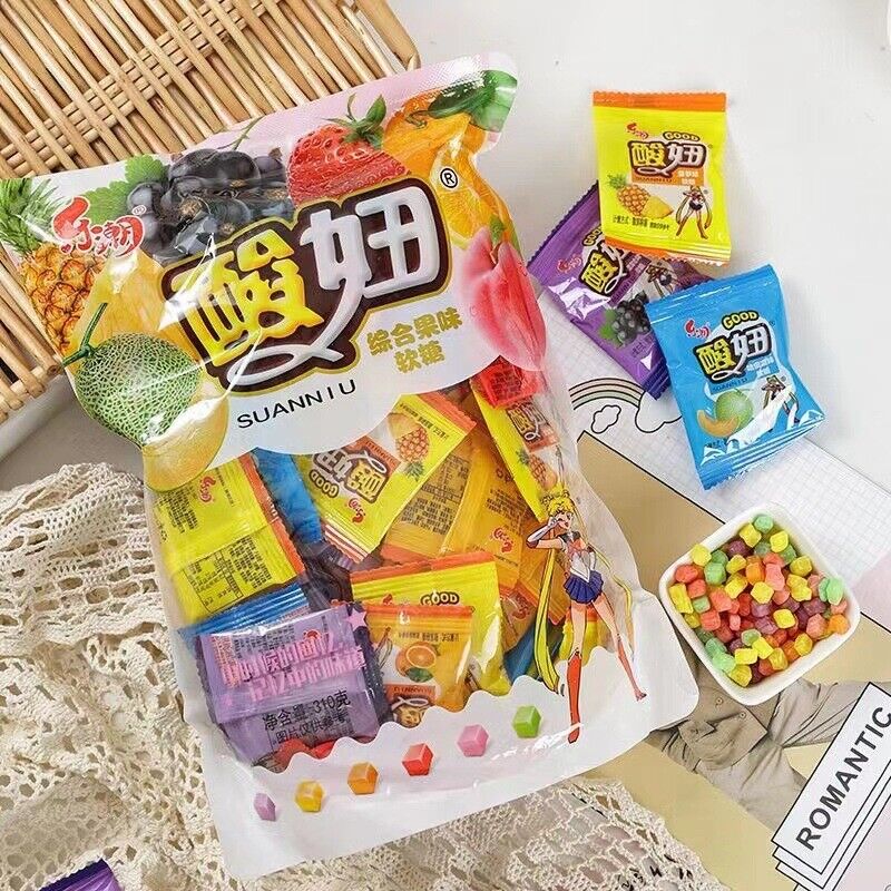 Sour Fruit Gummies Nostalgic Childhood Snack 8090s Sweet Treat Main image