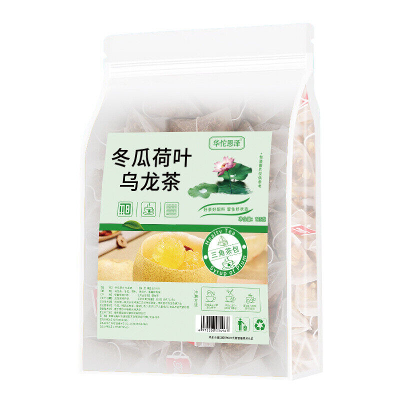 Winter Melon Lotus Leaf Oolong Tea 125g/bag Brewed Fruit Tea Rose Flower Tea Main image