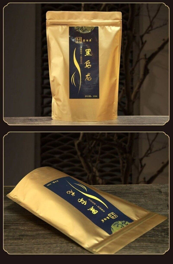 2025 Black Oolong Tea Charcoal Roasted Rich Flavor Oil Control Premium