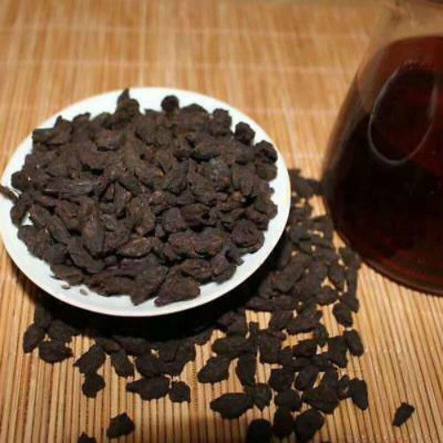 HelloYoung250g Yunnan Pu'er Tea Cooked Ripe Tea Ancient Tree  Puerh Tea China Puer Tea Secondary image