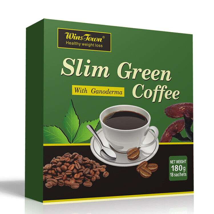Slim Diet Green Weight Loss Coffee Slimming Instant Coffee 10g*18bags Secondary image
