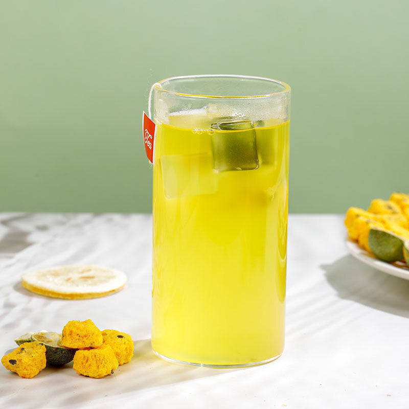 Kumquat Lemon Passion Fruit Tea Cold Brewed Triangular Tea Bag Fruit Tea