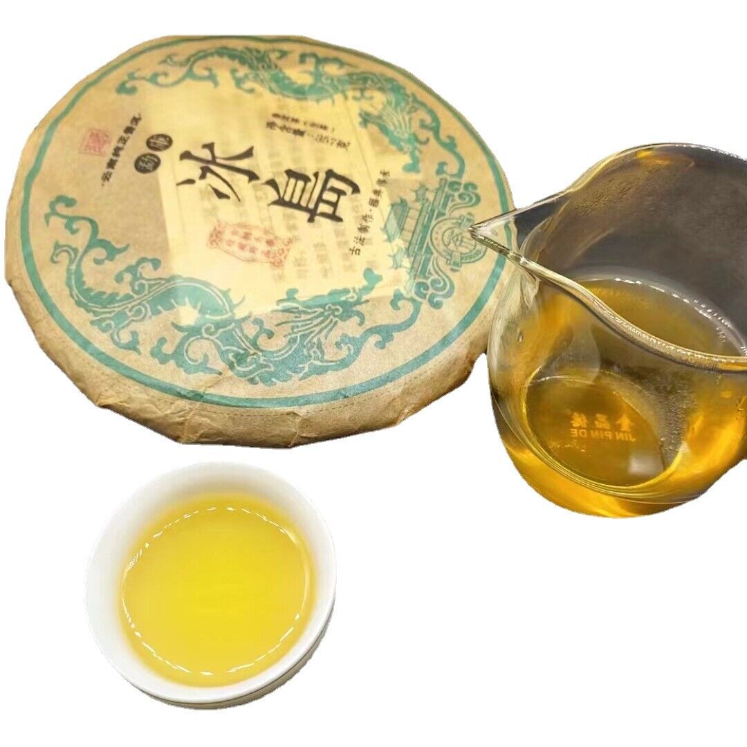 HelloYoung Yunnan Mengku Icelandic Ancient Tree Puerh Tea 357g Raw Tea Cake Pu'er Tea Secondary image