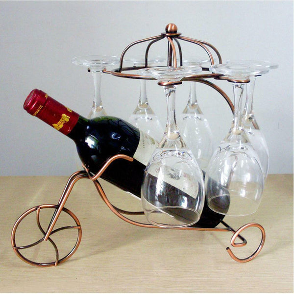 Wine Bottle Storage Holder Rack Bar Display Stand Bracket Barware Supplies