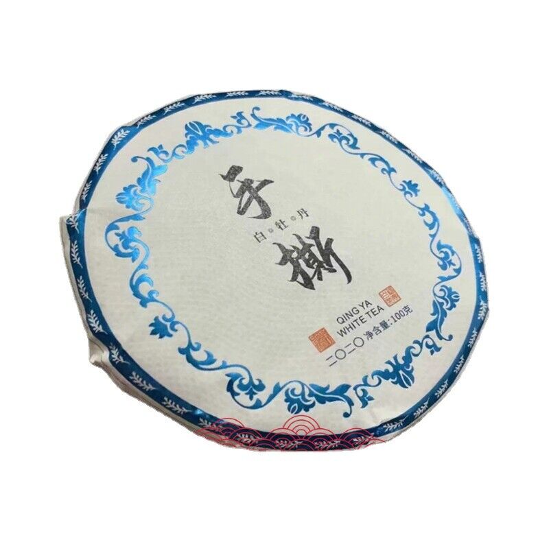 HelloYoung 100g Fuding High Mountain Sunlight White Tea White Peony Tea Cake Floral Aroma Main image