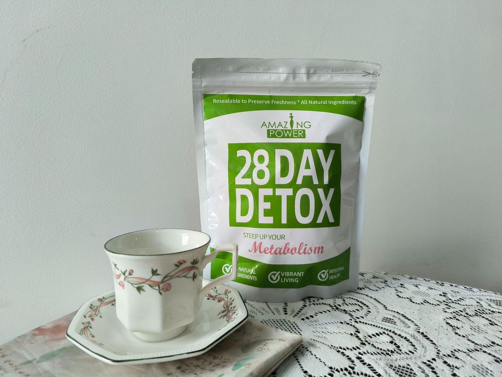 28 Day Natural Health Detox Tea Slim Weight Loss To Get Skinny Belly Fit Tea