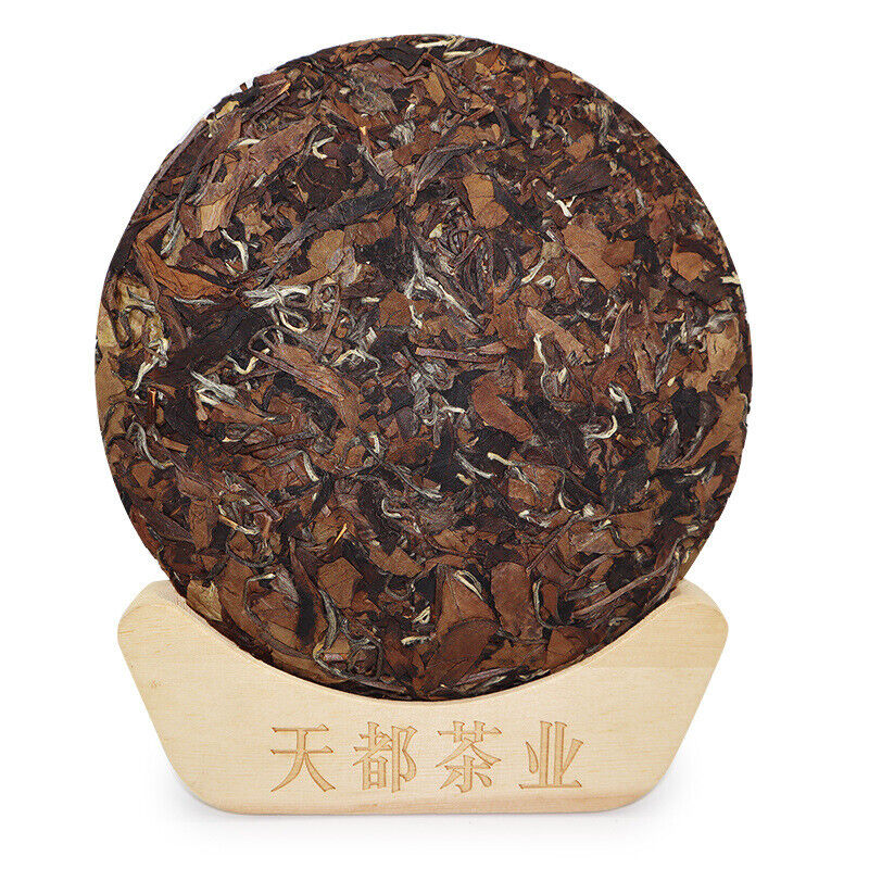 HelloYoung 350G Fuding white tea cake Shoumei white tea cake Taimushan vein Panxi white tea