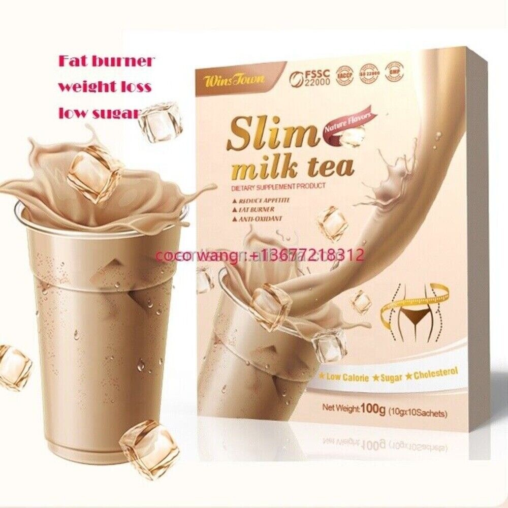 Slim Milk Tea Original - Belly Fat Burning, Delicious Weight Loss Detox Tea 100g Main image