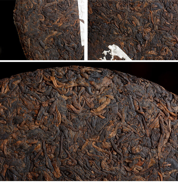 HelloYoung 357g/Cake Yunnan Pu'er Tea Cooked Tea Cake Yunnan Qizi Cake Tea Pure Ingredients