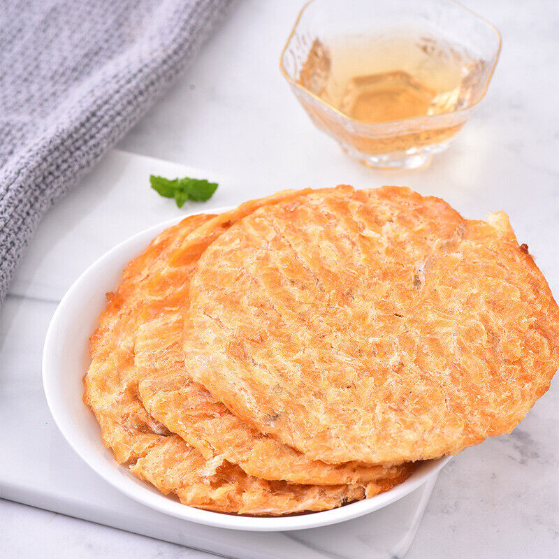 Grilled Cod Fillets 250g/500g Dried Fish Slices Ready-to-eat Snacks Seafood